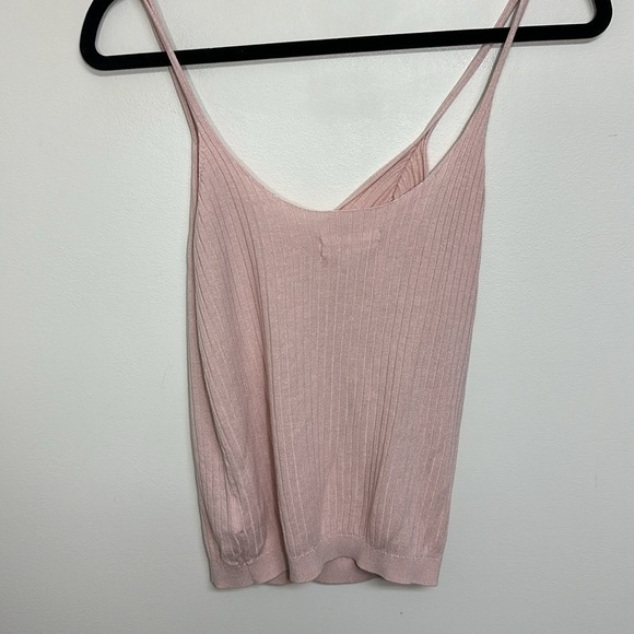 Anthropologie‎ Ribbed Knit Camisole Pink XS - Picture 4 of 6